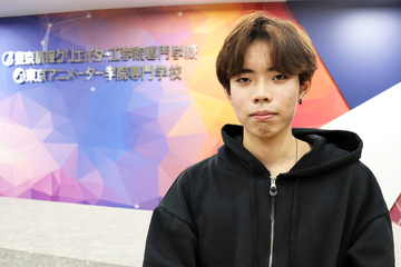 在校生の小林　崚太さん