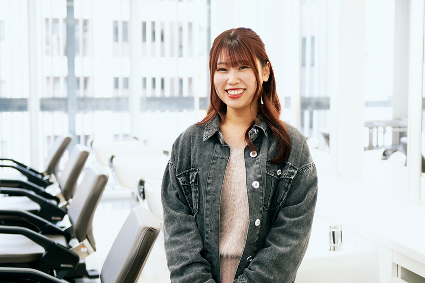 ジェイ　ヘアメイク美容専門学校の学生
