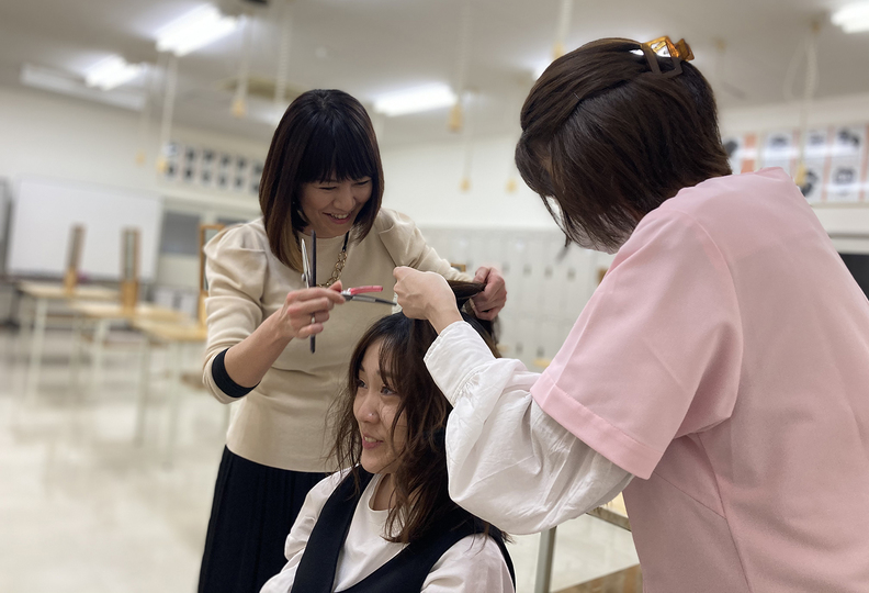 北見美容専門学校の風景