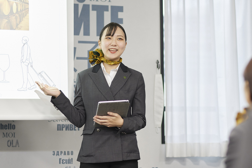 東京ホテル・観光＆ホスピタリティ専門学校の学生