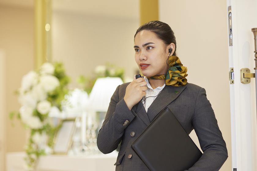 東京ホテル・観光＆ホスピタリティ専門学校の学生