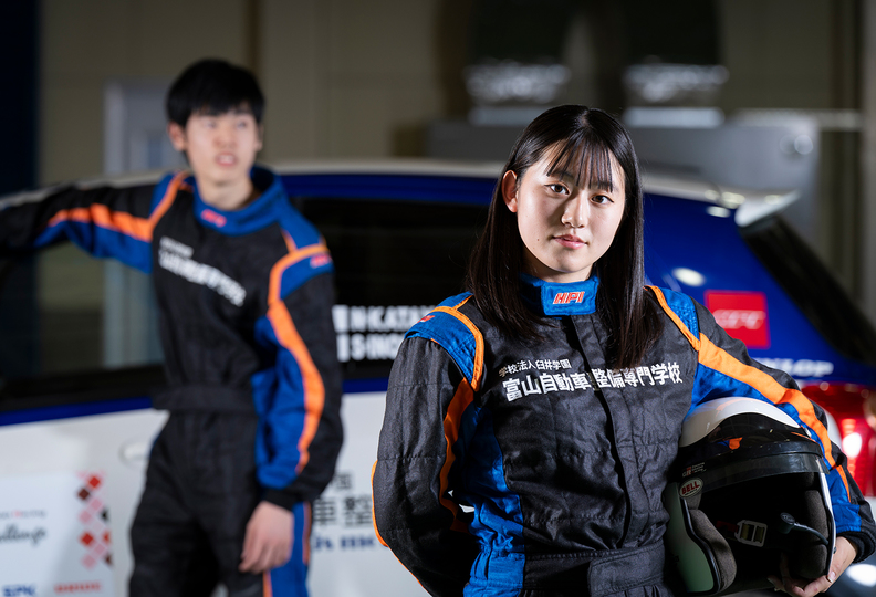 富山自動車整備専門学校の風景