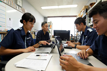 海上保安大学校 初級幹部職員として必要となる国際法・国内法をはじめとした法学系の分野、海事系の専門分野を中心に学びます