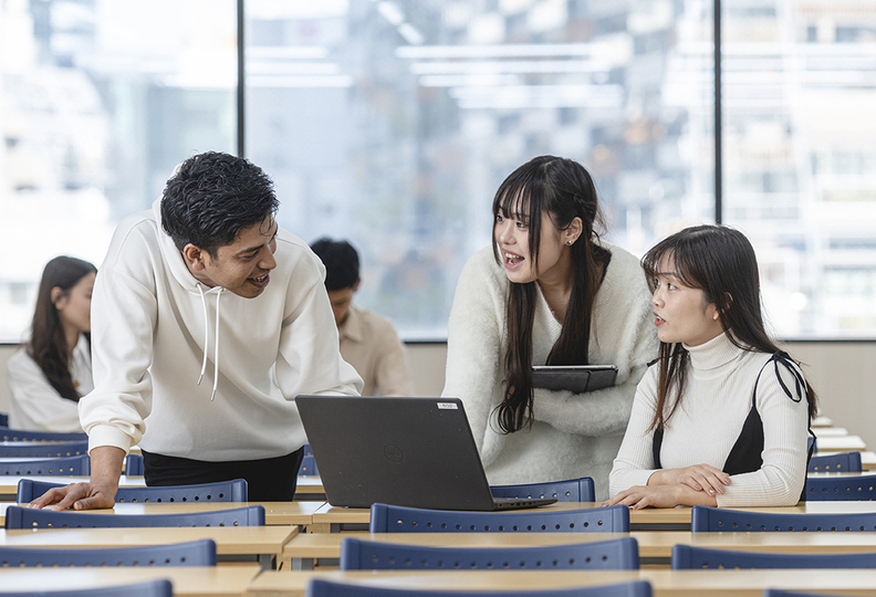 東京グローバルビジネス専門学校の風景