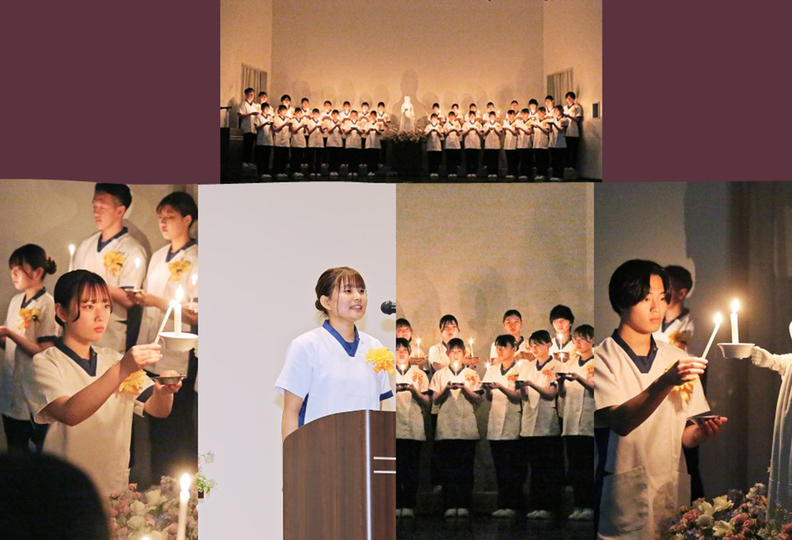 釧路労災看護専門学校の風景