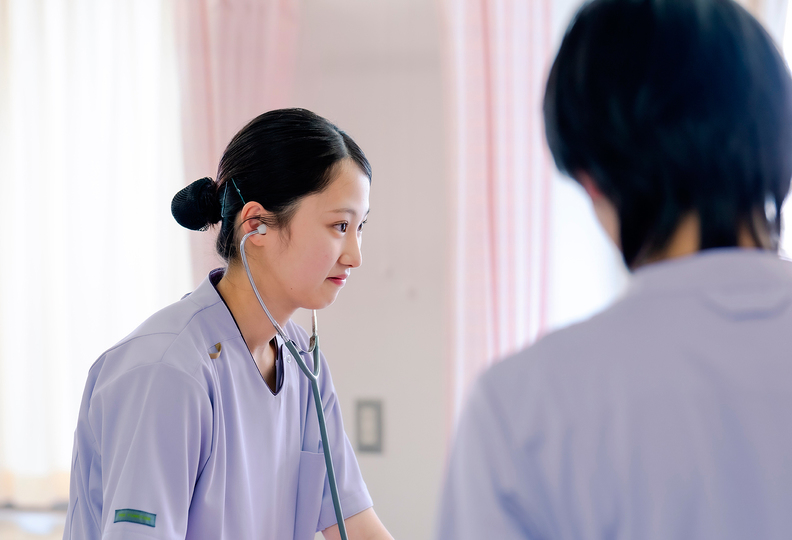 洛和会京都看護学校の風景