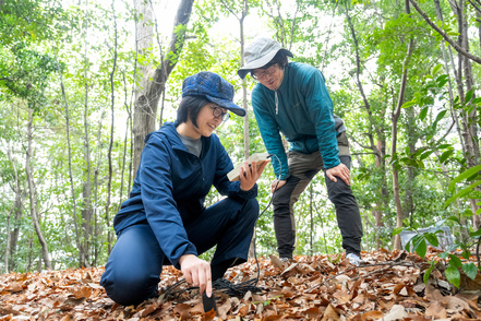広島工業大学 海岸や森林、河川などさまざまな場所でフィールドワークを行い、生物多様性の保全・再生に挑んでいます