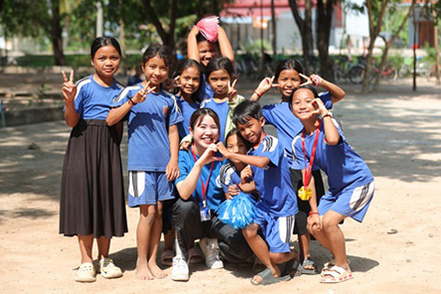 大阪国際大学 自分だけの留学プランをつくれる「海外チャレンジ研修」で海外での語学学修にチャレンジすることもできます！