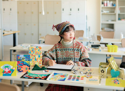 嵯峨美術大学の特長１