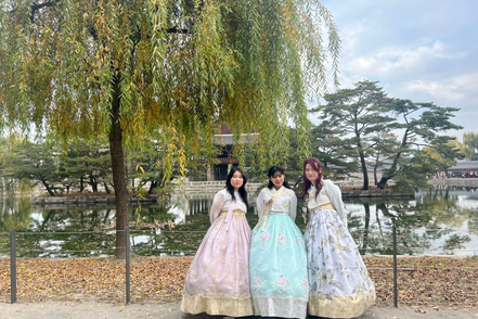 帝塚山学院大学 韓国各地を訪れる現地講義。訪問するエリアや文化について学びを深め、リアルな韓国について肌で感じられる実践的な講義です！