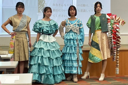 岐阜女子大学 被服実習に強い家庭科教員養成のため、カリキュラムでは洋裁・和裁の実習が充実