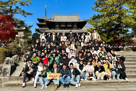 星城大学 講義や学内イベントなど留学生と接する機会も多く、キャンパス生活を送りながら多様な文化や価値観に触れることができます。