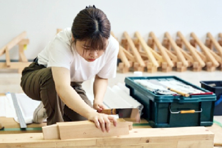 愛知産業大学 伝統木造技術を演習と理論で理解し、未来が求める新しい「木の建築」に展開します