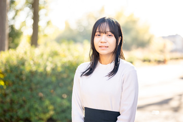 在校生の大塚　彩加さん