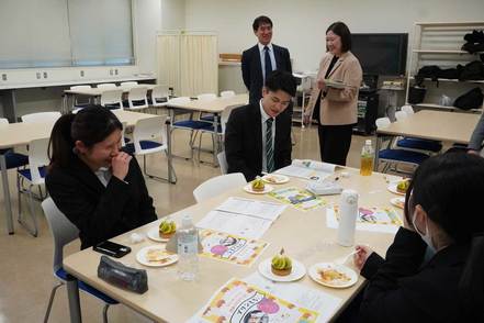 関東学院大学 無印良品の商品をベースにアレンジレシピの考案やカフェのスイーツメニューの考案も。