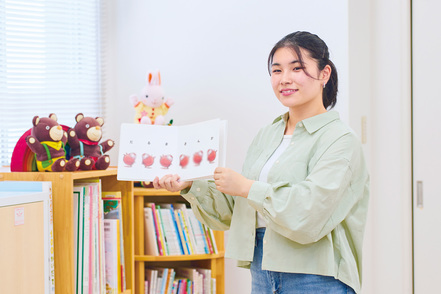 和洋女子大学 ●こども発達学科／幼稚園教諭一種免許状と保育士資格のダブル取得をめざせます