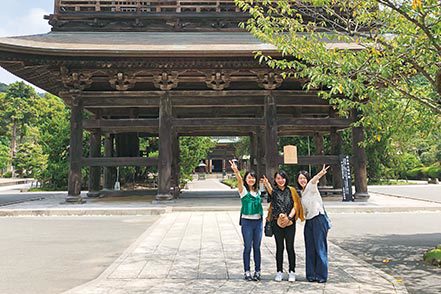神戸女子大学 〈史学科〉研修旅行やゼミでのフィールドワークなど、豊富な学外学習