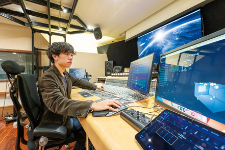 名古屋学芸大学 〈映像メディア学科〉設備も機材もプロ仕様。作業も自ずと真剣に。