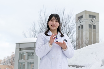 在校生の今井　麻帆さん