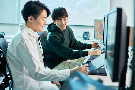 開志専門職大学 画力・知力・人間力！基礎力と知識に支えられ、かつ応用力のある人材を目指す。