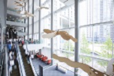 芝浦工業大学 3・4年生が学ぶ豊洲キャンパスは、吹き抜けのデザインがとても綺麗なキャンパスです