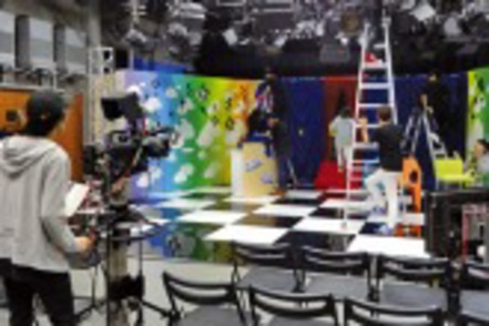 関西大学 「映像スタジオ」には最先端のVR/ARシステムが導入されている