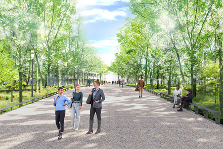 東洋大学 最新の学習環境のもと、学生同士の交流と学びが自然に生まれるキャンパス。