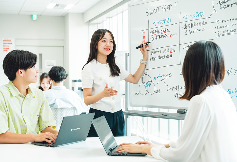 産業能率大学の風景