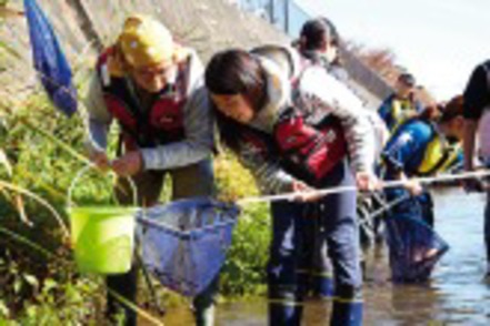 和光大学 大学近くの自然環境を観察・調査する授業もあります