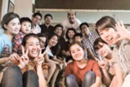 南山大学 「海外フィールドワーク」で訪れたインドネシアにて。（アジア学科）