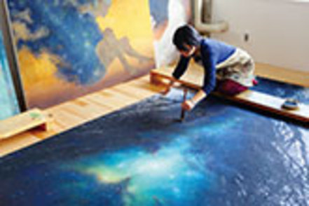 東北芸術工科大学 5コース（日本画、洋画、グラフィックアーツ、彫刻・キャラクター造形、総合美術）から選択し専門的かつ横断的に学びます/美術科