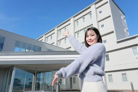 高崎健康福祉大学 2024年夏、新校舎が完成しました！より充実した学びを実現する、快適な空間と最新鋭の学習・研究設備を備えています