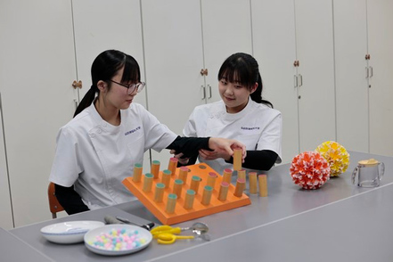 弘前医療福祉大学 作業療法学専攻／実際に経験しながら学ぶ、基礎作業技術学I