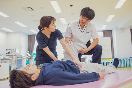 北海道医療大学 リハビリテーション3学科で一緒に学び、実践力を養う