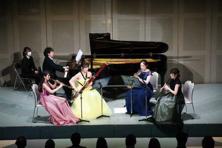 宮城学院女子大学 【音楽科】学内だけでなく、学外での音楽関連イベントへの参加機会が多いことも特色のひとつ。