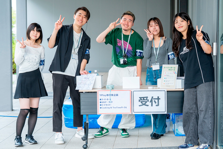 東京情報デザイン専門職大学 学祭「情創祭」での1コマ