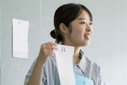 安田女子大学 【児童教育学科】教育学、心理学、教科教育学などをベースに人の可能性を育む感性豊かな教育者を養成します