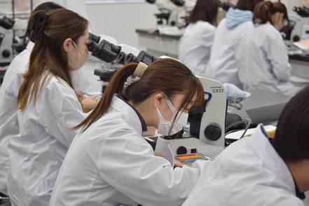 新潟科学大学 看護学部・薬学部の学生との「チーム医療」や「臨床実習」における多職種連携を通して、医療への貢献力を高めます。