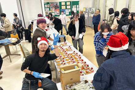 東北生活文化大学 クリスマスパーティー！学友会企画のイベントが盛り沢山！他学科専攻との交流も多数あります！