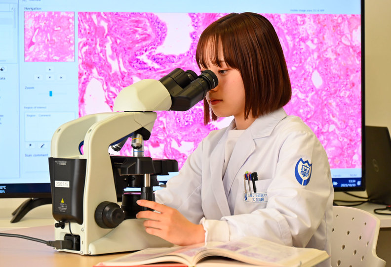 山陽女子短期大学の風景