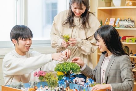 北翔大学 人々の内面を理解し、生活を支えるための知識・技能と高い人間性をもった「こころの専門家」をめざします。