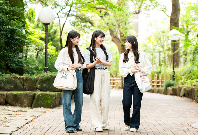 目白大学短期大学部の風景