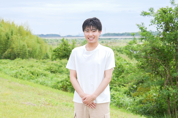 在校生の吉井　琉夏さん