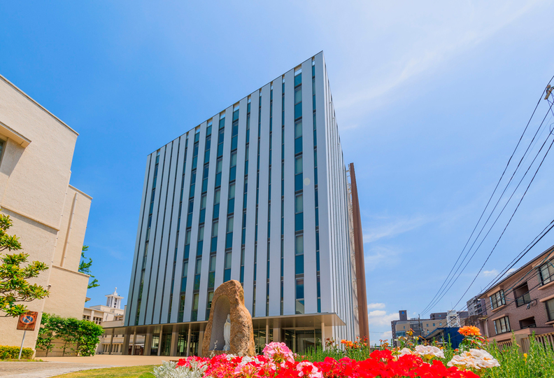 ノートルダム清心女子大学の風景