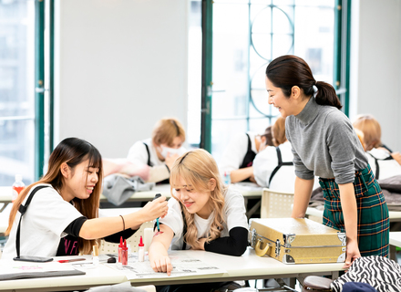 名古屋ビューティー専門学校の特長１