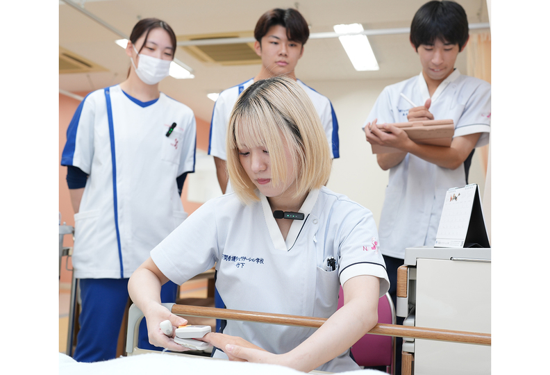 下関看護リハビリテーション学校の風景
