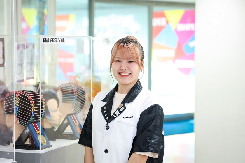 山野美容専門学校の学生
