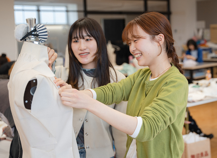 愛知文化服装専門学校の特長１