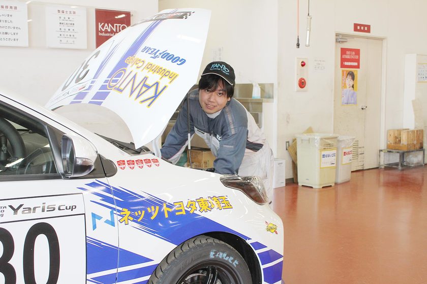 関東工業自動車大学校の学生