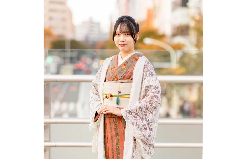 織田きもの専門学校の学生